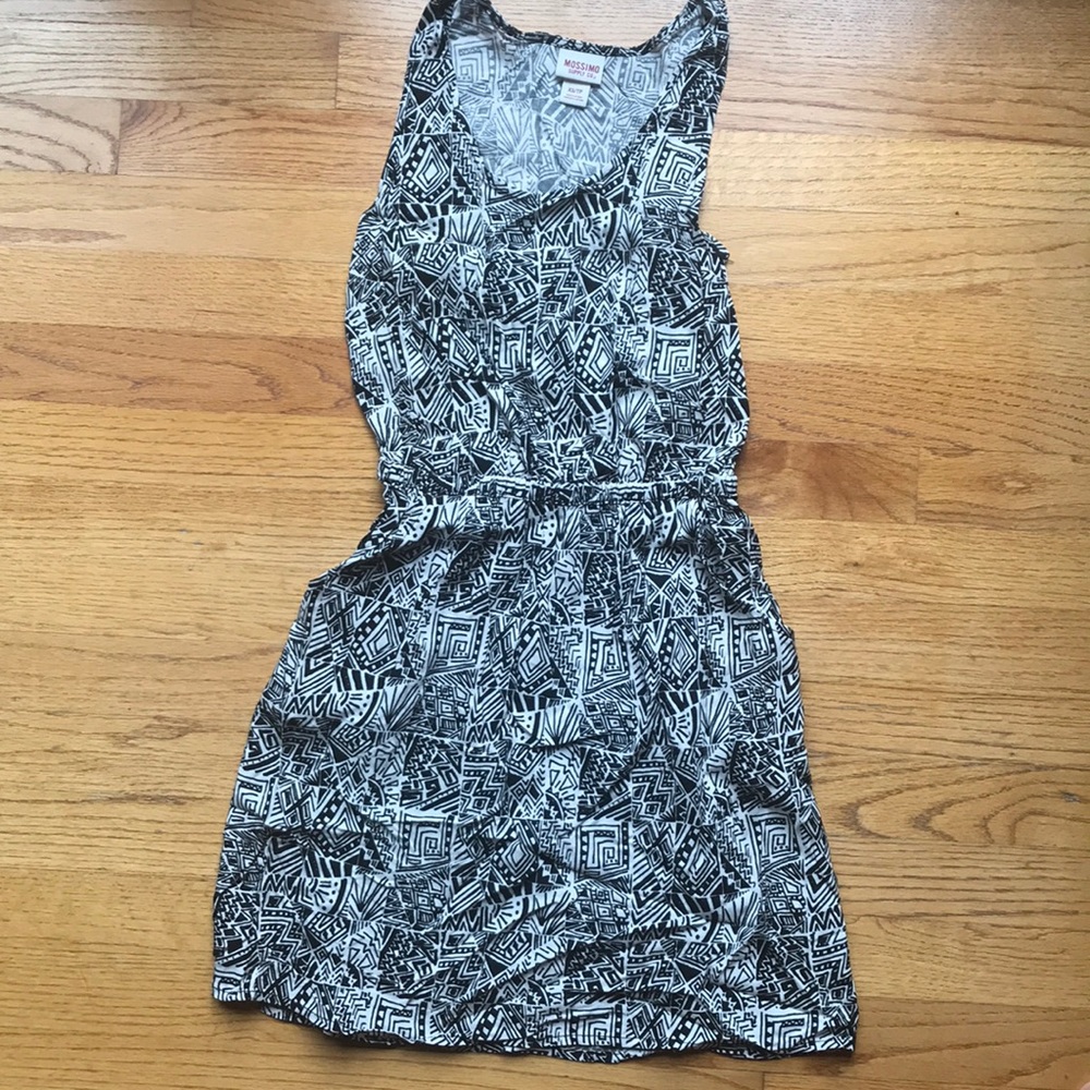 Target Black and cream dress